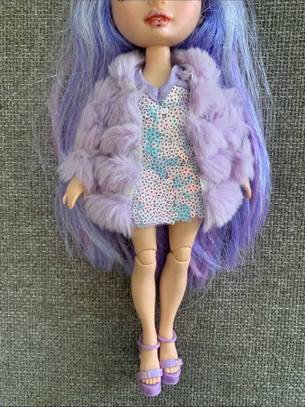 Rainbow High Violet Willow Fashion Doll 10”